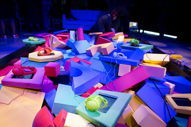 L'installation Haïkus interactifs, présentée au Tribeca Film Festival 2015