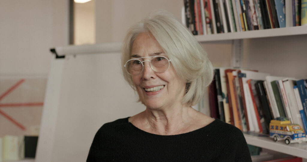 Maria Sebregondi, cofondatrice de Moleskine et présidente de la Fondation Moleskine, à Milan, en Italie.